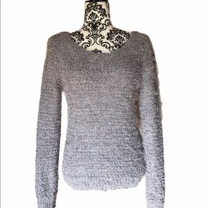 JENNIFER LOPEZ FUZZY SWEATER